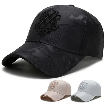 Unisex Vabaaja Baseball Cap Sport Snap Tagasi Valge Kork Tikandid Pehme Puuvillane Aednik Müts Summer Streetwear Müts Caps Mees