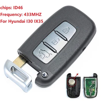 CN020006 Jaoks Hyundai I30 IX35 Remote Auto võti Fob 2M150 3 Nuppu, 433MHz, Mille ID46 Kiip