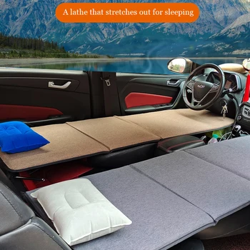 Kaasaskantav sõiduauto voodi ei täispuhutav puit sponge kokkupandav madrats, auto tagumine iste reisi magab padi