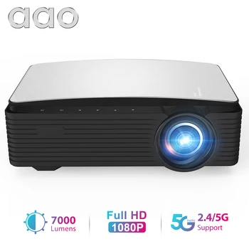 AAO YG650 Full HD 2K 4K Video 1080P Projektor YG620 Uuendada Video kodukino 3D-Filmi Beamer Mängu Filmi LED Projektor