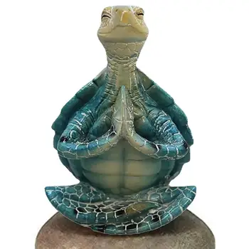 Merikilpkonn Figuriin Vaikus Mediteerimine Merikilpkonn Kuju Teenetemärkide Buddha Vaik Figuriin Garden Ornament Parimad Kunst