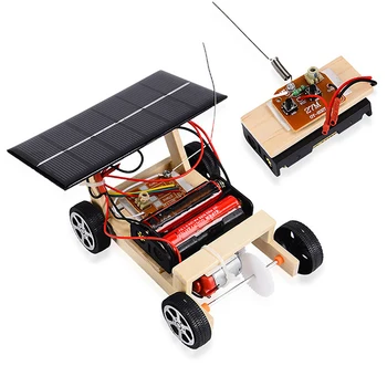 1tk Teadus, Haridus Mänguasjad kokku pandud Päikese Kaugjuhtimispult Elektrooniline Komplekt Sobib DIY Auto Mudeli Projekti Materjalid