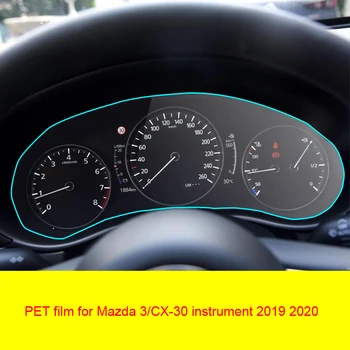 Näiteks Mazda 3/CX-30 Connec 2019 2020 Interjöör Auto armatuurlaua Ekraan Kaitsja Auto Armatuurlauale Kaitsev Membraan PET-Kile