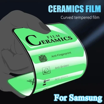1-3tk Pehme Keraamiline Film Samsung A52 A72 A32 A12 A50 A22 A71 A51 Ekraani Kaitsed Galaxy S21 Pluss S20 FE M12 M51 M31S