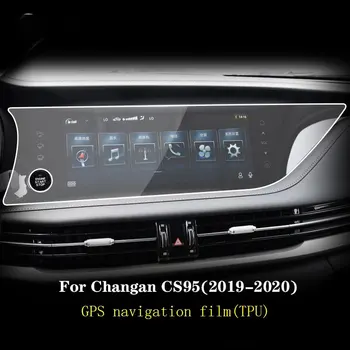 Eest Changan CS95 2019-2022 Auto GPS navigatsiooni kaitsekile LCD ekraan TPÜ filmi Screen protector Anti-scratch Interjöör Remondil