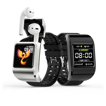 Algne Smart Watch G36 Sport Bluetooth TWS Kõrvaklapid Südame Löögisageduse Monitor Peakomplekti, Traadita Earbud Käepaela Ehtne
