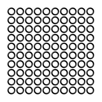 CyeeLife Dart Kummist O-Rõngad,Blokeerumisvastased Pesurid 100/300/500/1000 Pakendis Must/Sinine/Punane/Läbipaistev Alumiiniumist Varred