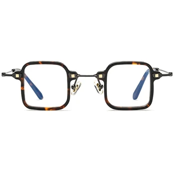2023 Brändi Disain Titaan Klaasid Raami Retro Square Mehed Naised Retsepti Prillid Lühinägevus Optilised Prillid Oculos De Grau