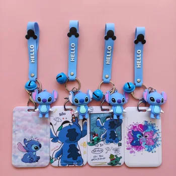 Disney Cartoon Õmblema Meeste kaelapaela kinnitamine Võtmed Kett ID-Kaardi Kate Pass Mobiiltelefoni Võlu Pääsme Omanikule koos Dolll Tilk Laevandus