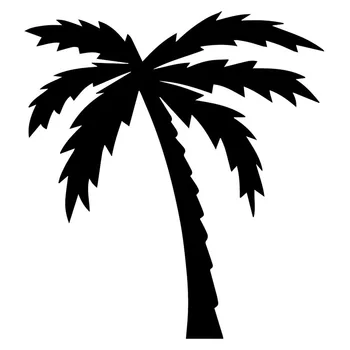 Isikliku Mood Palm Tree Auto Kleebis PVC Keha Välispinna Mootorratta Tarvikud Auto Decal Kvaliteetne Veekindel Anti-UV