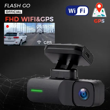 Car DVR GPS, WIFI, 1080P HD Video Recorder 3 IN 1 Smart DVR Kriips Kaamera Lihtne paigaldus ja eemaldamine WDR Öise Nägemise Auto Kriips Cam
