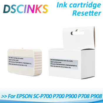 EPSON SC-P700 P700 P900 P708 P908 tindikassett Chip Resetter Euroopa Korea 0