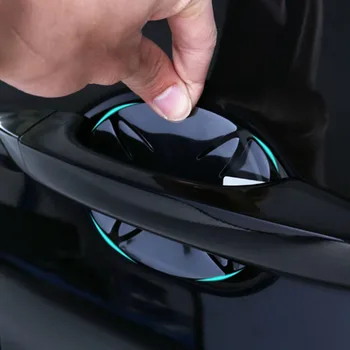 Auto universal 4 tükki auto ukse käepide nähtamatu, läbipaistev anti-scratch kaitsev kleebis jaoks Suzuki Grand Vitara 2016 Sx4 0