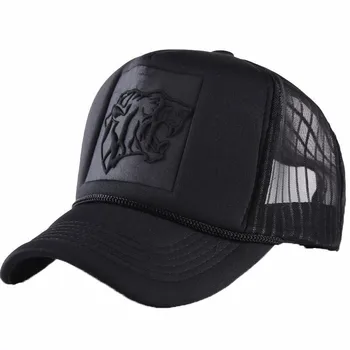 Suvel Võre Must Leopard Printida Kaardus Baseball Caps Naised Mehed Snapback Mütsid Casquette Aednik Net Ühise Põllumajanduspoliitika Päikesesirm Hip-Hop Müts 0