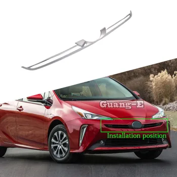 Toyota Prius 2019 2020 2021 2022 2023 Auto Kleebis Keha Katavad Sisekujundus Ees Logo Kaubamärgi Grid Grill Iluvõre Racing Raami Osa, 1tk