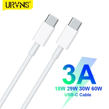 URVNS 60W USB-K Tasuta USB2 Kaabel.0 3A Kiire Laadimine jaoks MacBook Pro/Air iPad Pro ja 29W 30W 61W 87W Tüüp-C Power Adapter