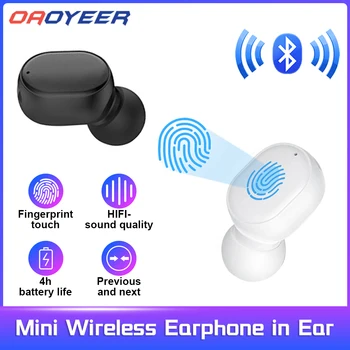 Juhtmeta Kõrvaklapid Kõrvas koos Mic-Peakomplekti Bluetooth-Kõrvaklapid 3D Stereo Earbuds Samsung Huawei Xiaomi Android ja IOS