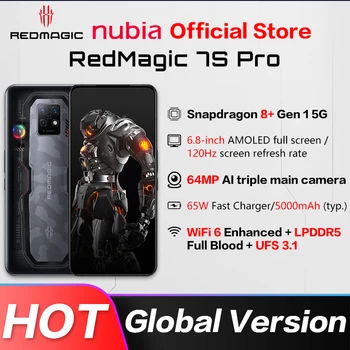 Globaalne Versioon Nubia RedMagic 7S Pro Nutitelefoni 6.8