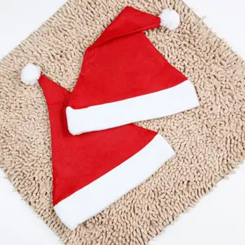 2022 Paks Müts Täiskasvanud Lapsed Uue Aasta Santa Hat Jõulukaunistused Kodu Xmas Santa Claus Kingitused Navidad Decor