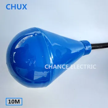 CHUX PVC Ujuki Taseme Lüliti 10m Kaabel Float Sensor Vedeliku Vedeliku veepump Tasandil NO/NC Töötleja Andurid M15-5 0