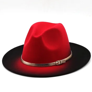 Tundsin Fedora Müts Naistele, Meestele Fedoras Jazz Mütsi Panama ühise Põllumajanduspoliitika Talv Sügis Imitatsioon Villase Mütsid Daamid Mütsid