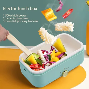 500W Võimsus Kaasaskantav Smart Lunch Box Konteiner elektriküte Isolatsioon Dinnerware Toidu Ladustamise Mahuti Termilise Kasti Auto