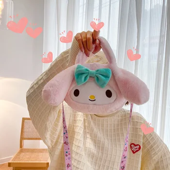 Mood Cartoon Kaasaskantav Meloodia Cinnamoroll Anime Bunny Doll -, Plüüš-Mänguasi Stuyffed Kotid Pehme Käekott Kawaii Girls Lapse Kingitused, Mänguasjad