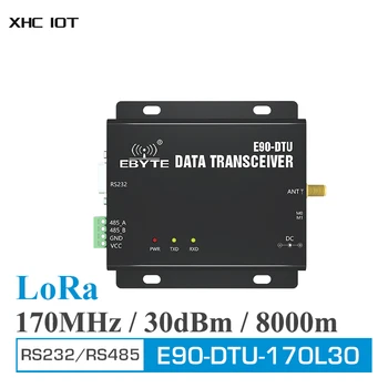 170MHz LoRa WirelessTransceiver RS232 RS485 1W pikamaa 8km Rf E90-DTU(170L30) Moodul Raadio Modem LoRa Andmete Edastamine