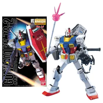 Bandai Tõeline Gundam Model Kit Anime, Joonis Mg 1/100 Rx-78-2 Ver.1.5 Kogumise Gunpla Anime Tegevus Joonis Mänguasjad, Vaba Shipping