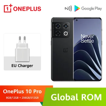 OnePlus 10 Pro 10pro 5G Ülemaailmse Rom Nutitelefoni 8GB 128GB Snapdragon 8 Gen 1 mobiiltelefonid 80W Kiire Laadimine