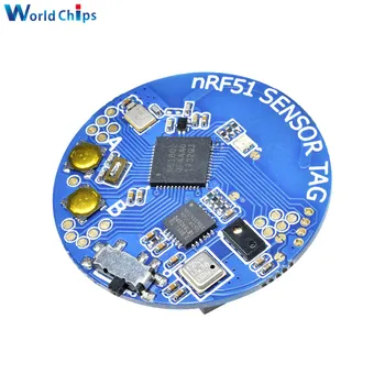 NRF51802 Bluetooth 4.0 silmas on gaasimull SOC Temperatuur, Atmosfääri Rõhu ja Kiirenduse Sensor Moodul Güroskoop Light Sensor MPU6050 AP3216