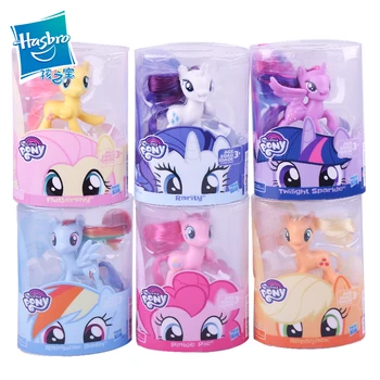 Hasbro My Little Pony E4966 Haruldus Fluttershy Twilight Sparkle Pinkie Pie Nukk Kingitused Mänguasi Mudel Anime Arvandmed Koguda Kaunistused