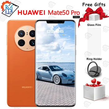 Uute tulijate Originaal Huawei Mate 50 Pro 4G Mobiilne Telefon 6.74 Tolline 256GB/512 GB Snapdragon 8+ 1 Gen HarmonyOS 3.0 NFC-Nutitelefoni