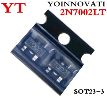  100tk/palju 2N7002LT 2N7002 7002 N-Channel MOSFET N-CH SOT23 Parima kvaliteediga.