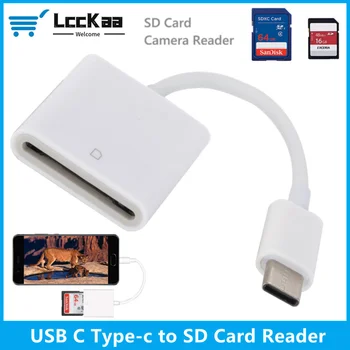 LccKaa USB-3.1 C-Tüüpi SD-Mälukaardi Lugeja, USB-C Kaardi Lugejaid Samsung Huawei Macbook Pro/Air Sülearvuti, Telefoni Tüüp-C SD-Kaardi Lugeja