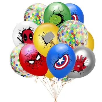 10tk 12inch Disney Super Kangelane Spiderman Õhupalli Lateks Õhupallid Kids Sünnipäeva Kaunistamiseks Beebi Dušš Õhupallid Spider Mänguasjad 0