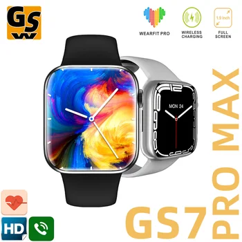 Smart Watch Serie 7 IWO GS7 PRO MAX 2022 S7 Mehed Naised smartwatch relojes inteligentes NFC Bluetooth Kõne PK IWO HW7 MAX DT7 MAX
