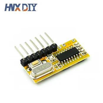 RXC6 433Mhz Superheterodyne Traadita Vastuvõtja PT2262 Kood Pidev jaoks Arduino/AVR Diy Moodul Elektrooniline Diy Kit Pcb Pardal