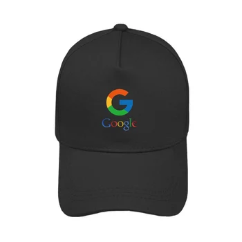 Google ' i logo meeste spordi stiilis Õues Mütsid meeste puuvillased musta prindi päikese vari naiste baseball caps H147 0