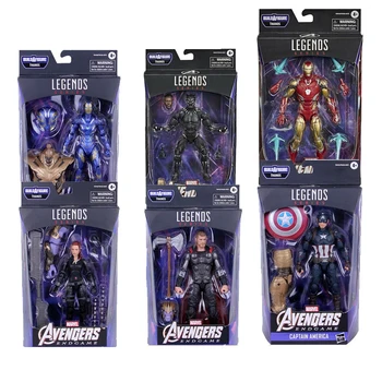 Algne Hasbro Marvel Legends Avengers Black Panther Lesk Iron Man Kapten Ameerika Thor Tegevus Arvandmed Mudelid, Mänguasjad