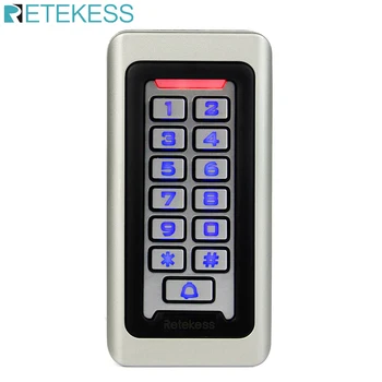 RETEKESS T-AC03 Rfid Ukse läbipääsusüsteem IP68 Veekindel Klaviatuur Lähedus Kaart, Standalone 2000 Kasutajat