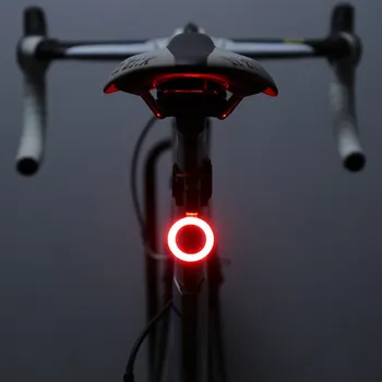 Bike Kerge Veekindel Jalgrattasõit Kiiver Taillight Latern Jalgratta LED USB Laetav Ohutuse Öö Ratsutamine Tagumine Tuli