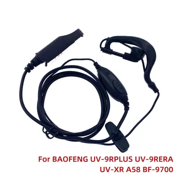 2022 UUS UV9rPLUS Kõrvaklapid Kuular Peakomplekt Mic Baofeng UV-9R Plus BF-9700 BF-A58 Walkie Talkie, kahesuunaline Raadio Tarvikud 0