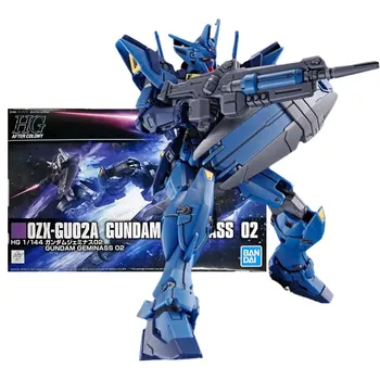 Bandai Tõeline Gunpla Tegevus Joonis HG OZX-GU02A Geminass 02 Kogumise Gundam Model Kit Anime Tegevus Joonis Mänguasjad Lastele