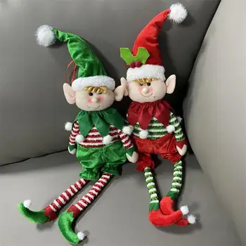 1tk 55*17cm Jõulud Elf -, Plüüš-Täistopitud Nukk Kaunistused Poisid ja Tüdrukud Päkapikud Mänguasja Nukk Uus Aasta Navidad Kodu Kaunistamiseks Lapsed Kingitusi