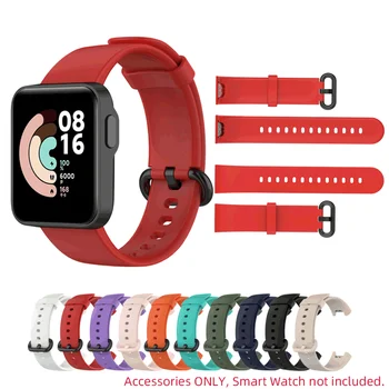 Asendamine Rihma XiaoMi Mi Vaadata Lite RedMi Kella Rihm Watchband Sport Pehmest Silikoonist Watch Band Käepael Tarvikud