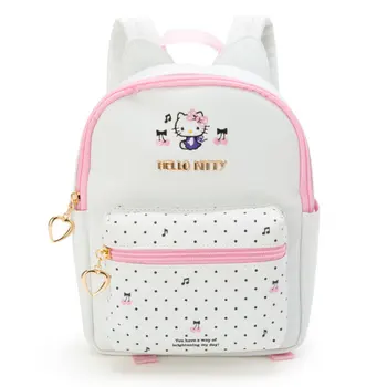 Hello Kitty fashion uus tikitud peace kassi seljakott värviga värske väikesed pu nahast kott