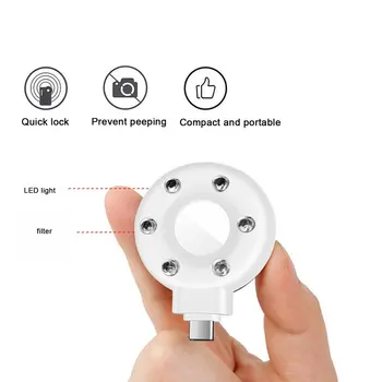 Anti-Peeping Detektor Kaasaskantav Mini Mobile Telefon USB-Alarm Hotel Infrapuna Anti-Valve Anti-Siiras Shooting Pinhole Kaamera