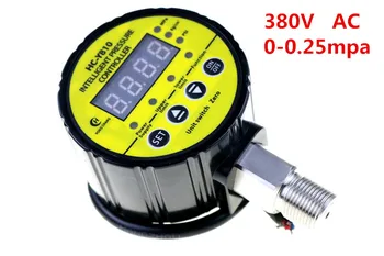 HC-Y810 380VAC 0-0.25 MPA digitaalne näidik elektriline kontakt lülitage digitaalne manomeeter rõhu töötleja
