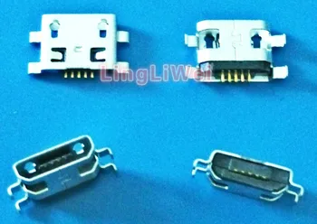 100tk Micro-USB-Pesa Pesa Tüüp B Naine 5Pin Saba Juhatuse 0.8 mm Tüüp Jootma Pesa Klemmid Aku Pesa PCB Pardal
